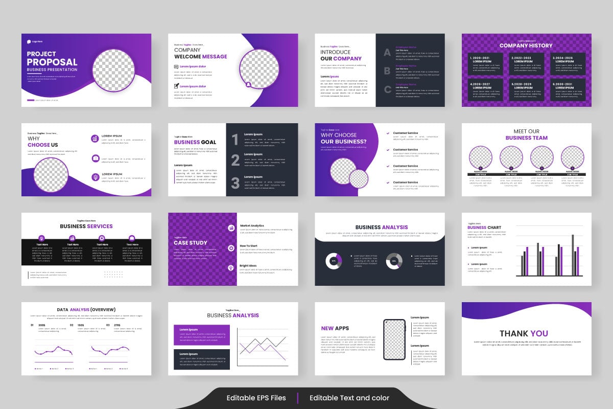 Template #352740 Proposal Business Webdesign Template - Logo template Preview
