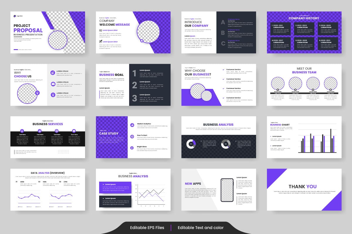 Template #352741 Proposal Business Webdesign Template - Logo template Preview