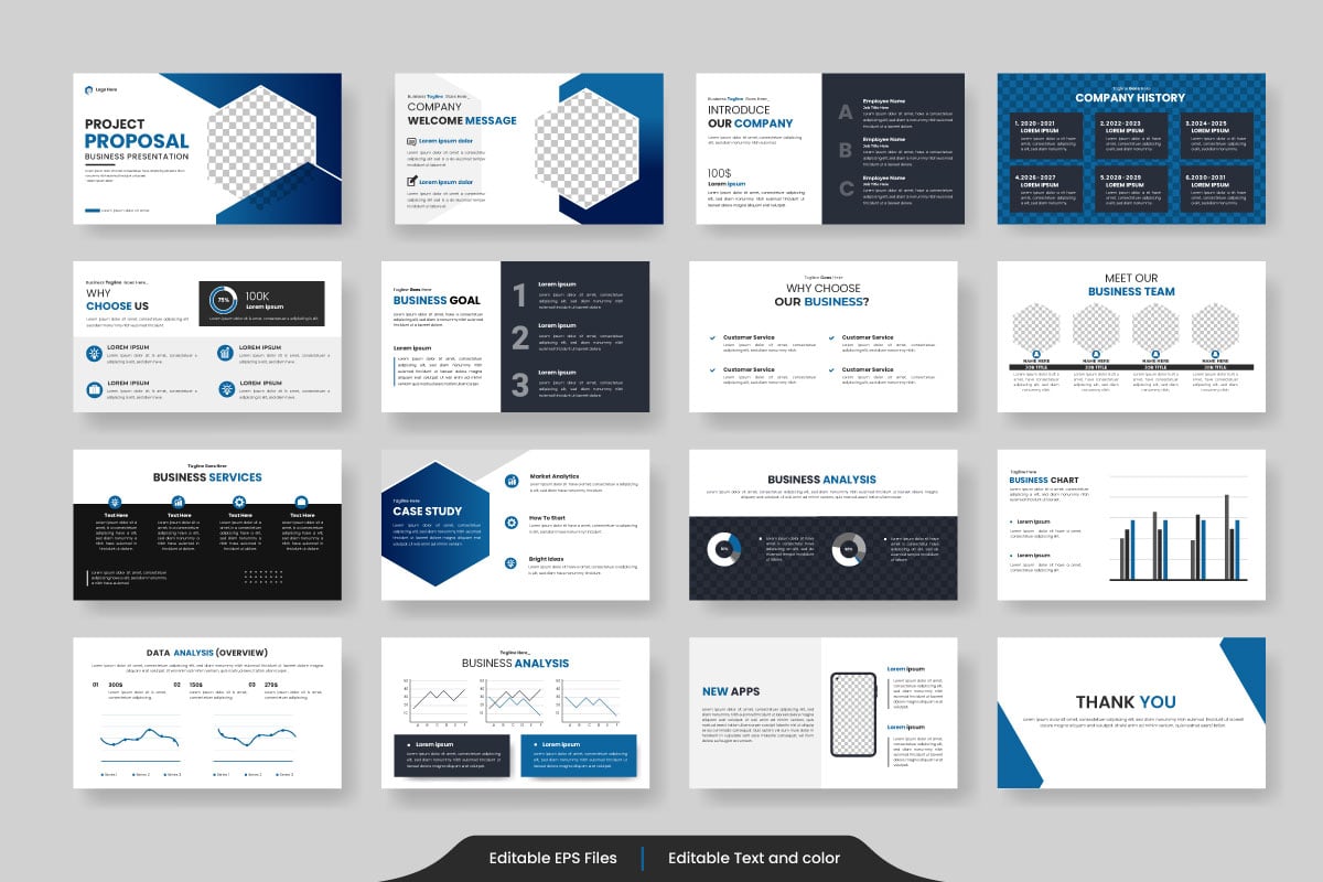 Kit Graphique #352743 Business Proposition Divers Modles Web - Logo template Preview