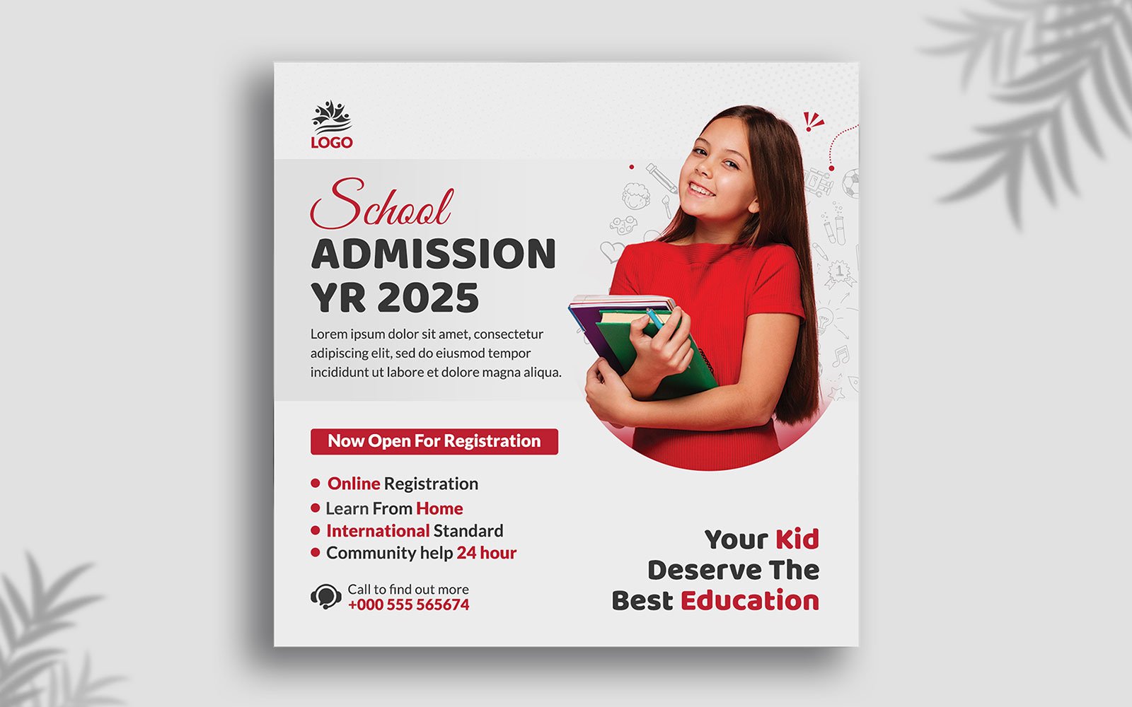 Template #352744 Admission College Webdesign Template - Logo template Preview