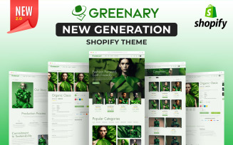 GREENARY - Fashion Store Shopify Theme for Clothing and Jewellery