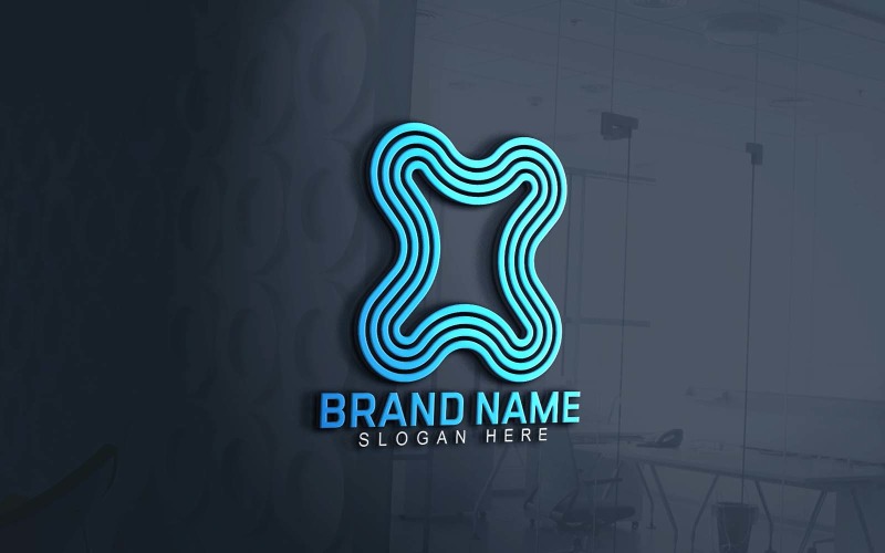Web And App Brand Logo Design Logo Template