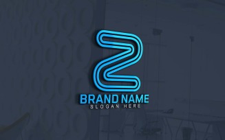 Web And App Z Logo Design - Branding