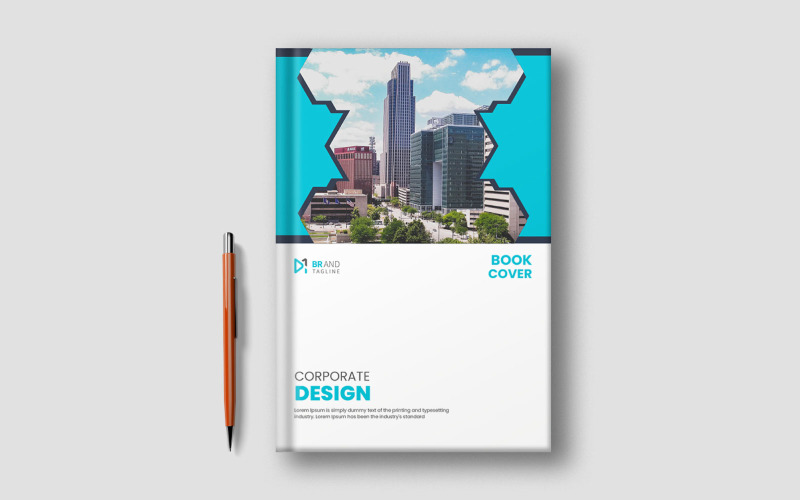 Business book cover design free Corporate Identity