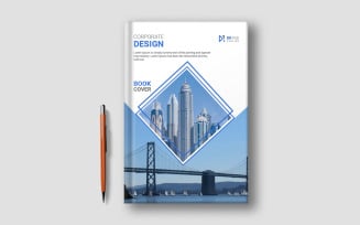 Corporate book cover clean design free