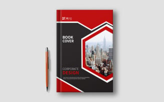 Corporate modern and clean business book cover free