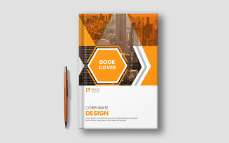 Corporate modern business annual report cover template design free