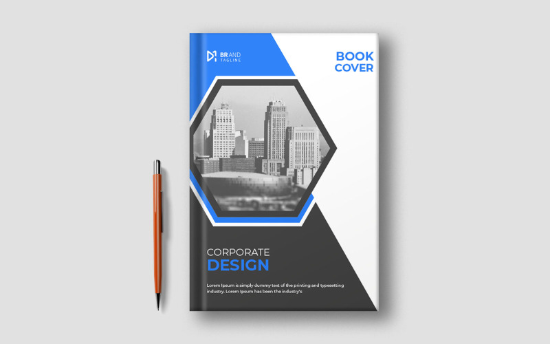 Corporate modern business annual report template design Corporate Identity