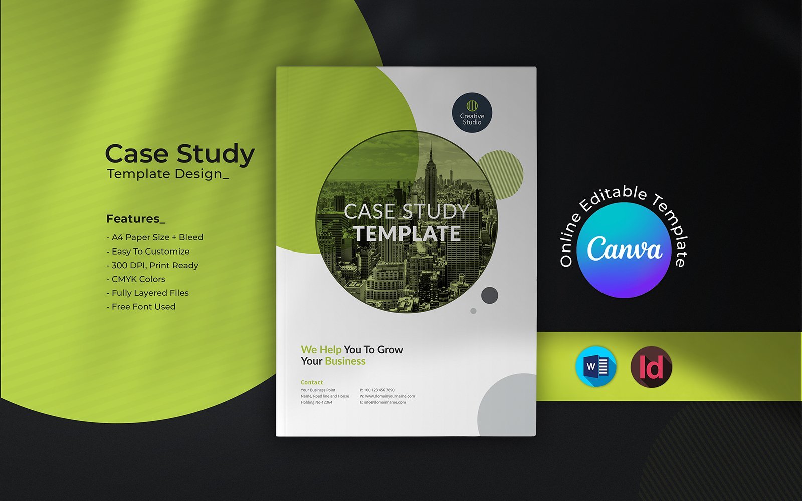 Kit Graphique #352929 Case Study Divers Modles Web - Logo template Preview