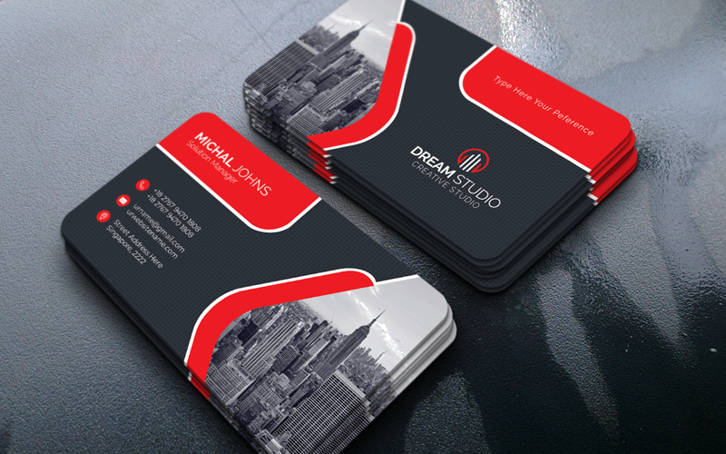 Business Card Templates Corporate Identity Template v251