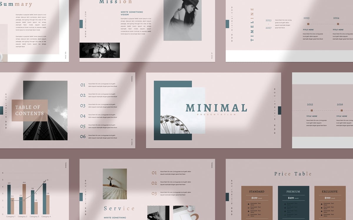 Template #352989 Marketing Portfolio Webdesign Template - Logo template Preview