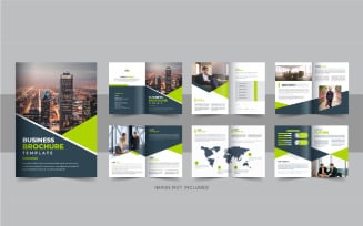 Company profile brochure design, creative Brochure design template