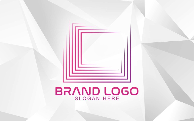 Creative Brand Logo Design - Square Logo Template
