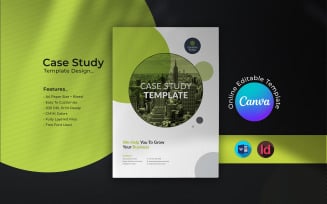 Multipurpose Corporate Case Study Template Canva