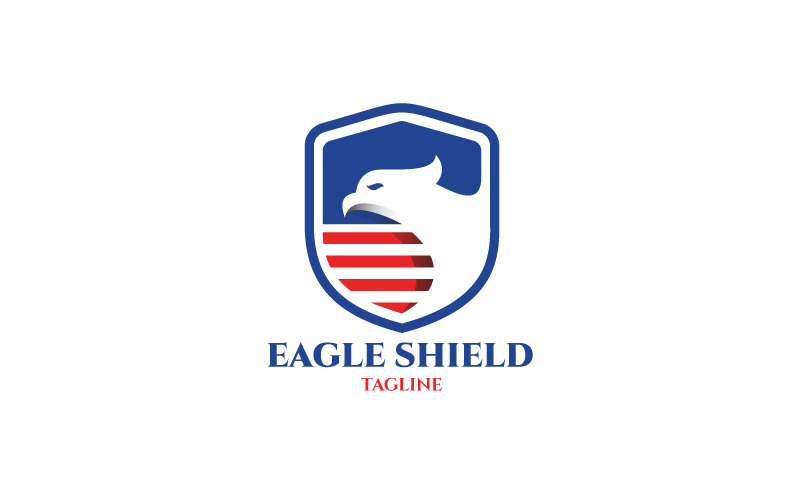 American Eagle Shield Logo Logo Template