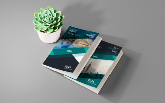 Company book cover template Design