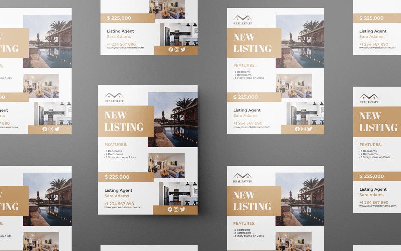 Real Estate Agency Templates Corporate Identity