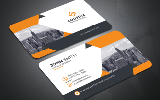 Business Card Templates Corporate Identity Template v253