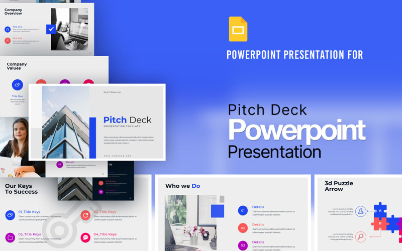 Pitch Deck Presentation Template.. PowerPoint Template