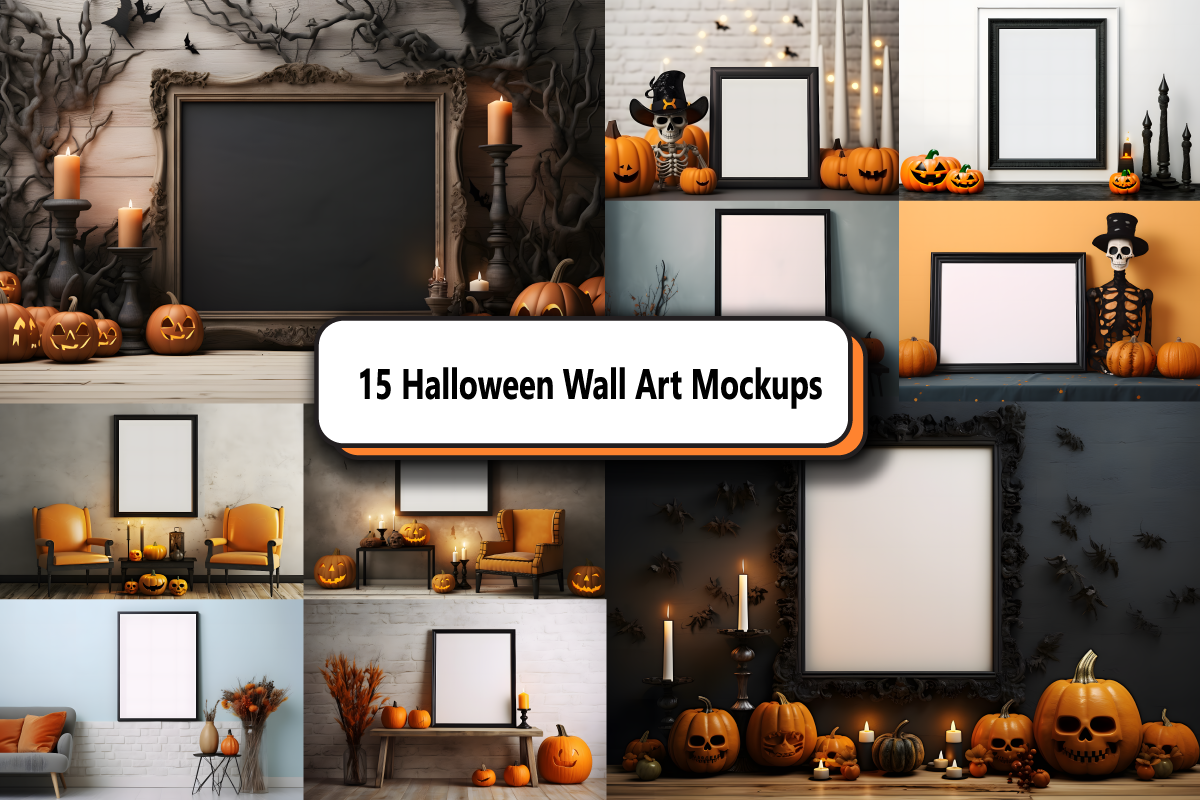 Kit Graphique #353324 Halloween Mur Divers Modles Web - Logo template Preview