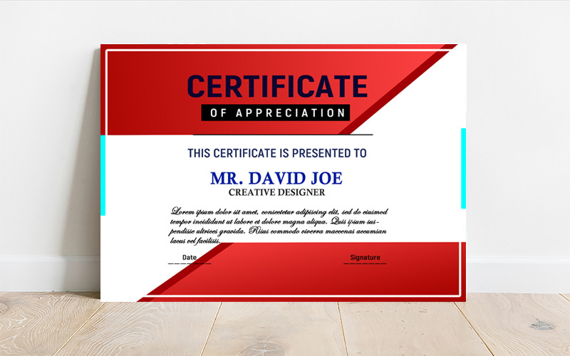 Professional Luxury multipurpose certificate of achievement template Certificate Template