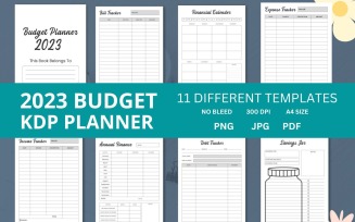 2023 Budget Planner For KDP Interiors