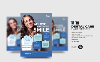 Dental Care Flyer Template_v01
