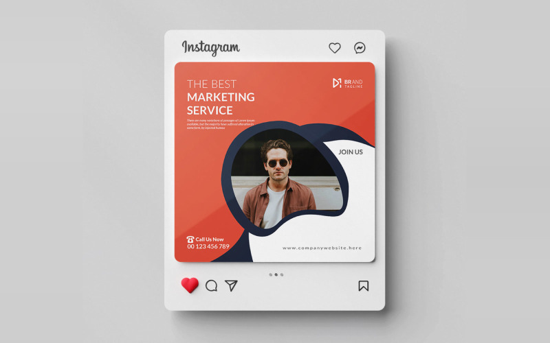 Digital business marketing corporate social media banner template Corporate Identity