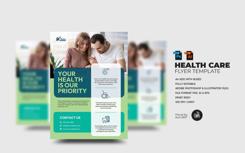 Health care Flyer Template_V01 Corporate Identity