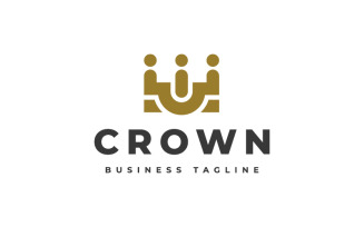 Luxury Crown Logo Template