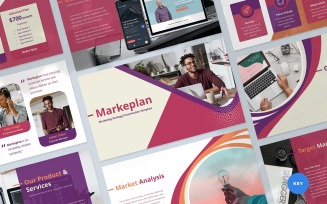 Makerplan - Marketing Strategy Presentation Keynote Template