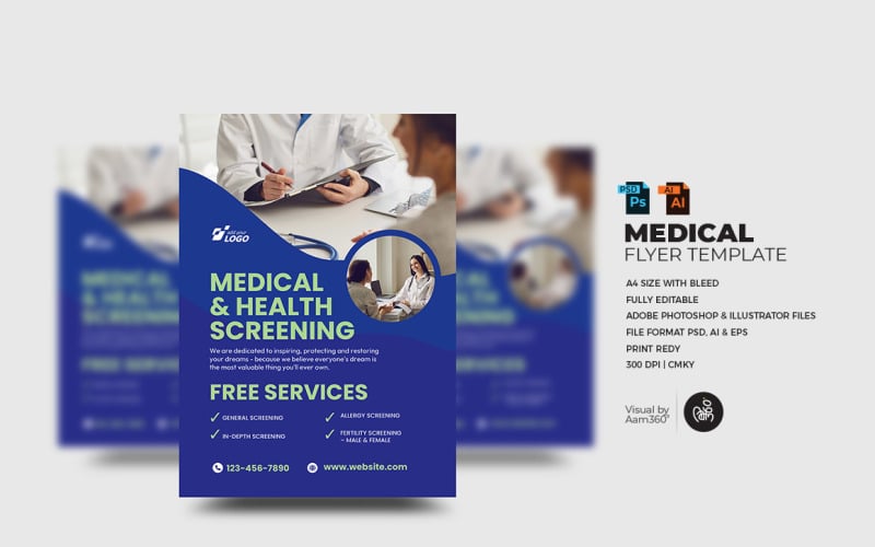 Medical Flyer Template_V01 Corporate Identity