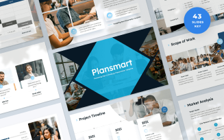 Plansmart - Marketing Plan Presentation Keynote Template