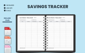 Savings Jar Tracker Printable, Savings Goal Tracker, Savings Tracker