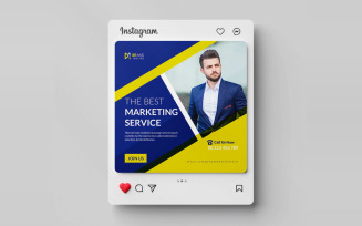 social media instagram post design