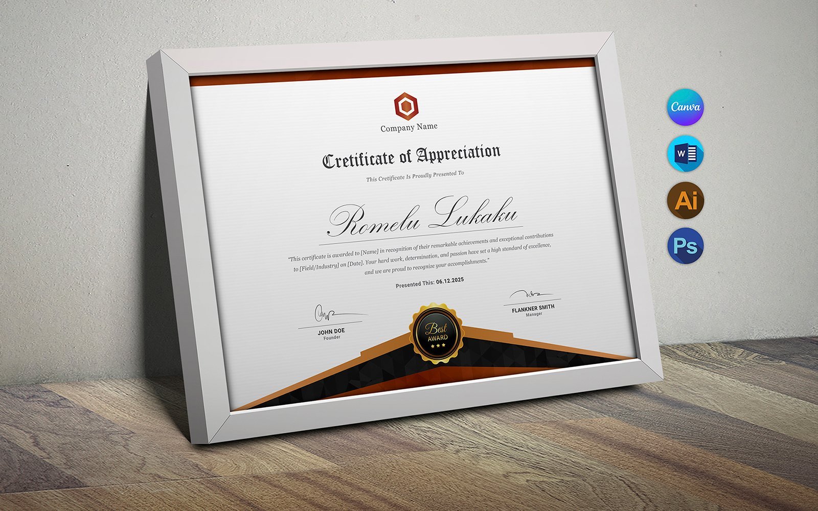 Kit Graphique #353641 Diploma Certificat Divers Modles Web - Logo template Preview