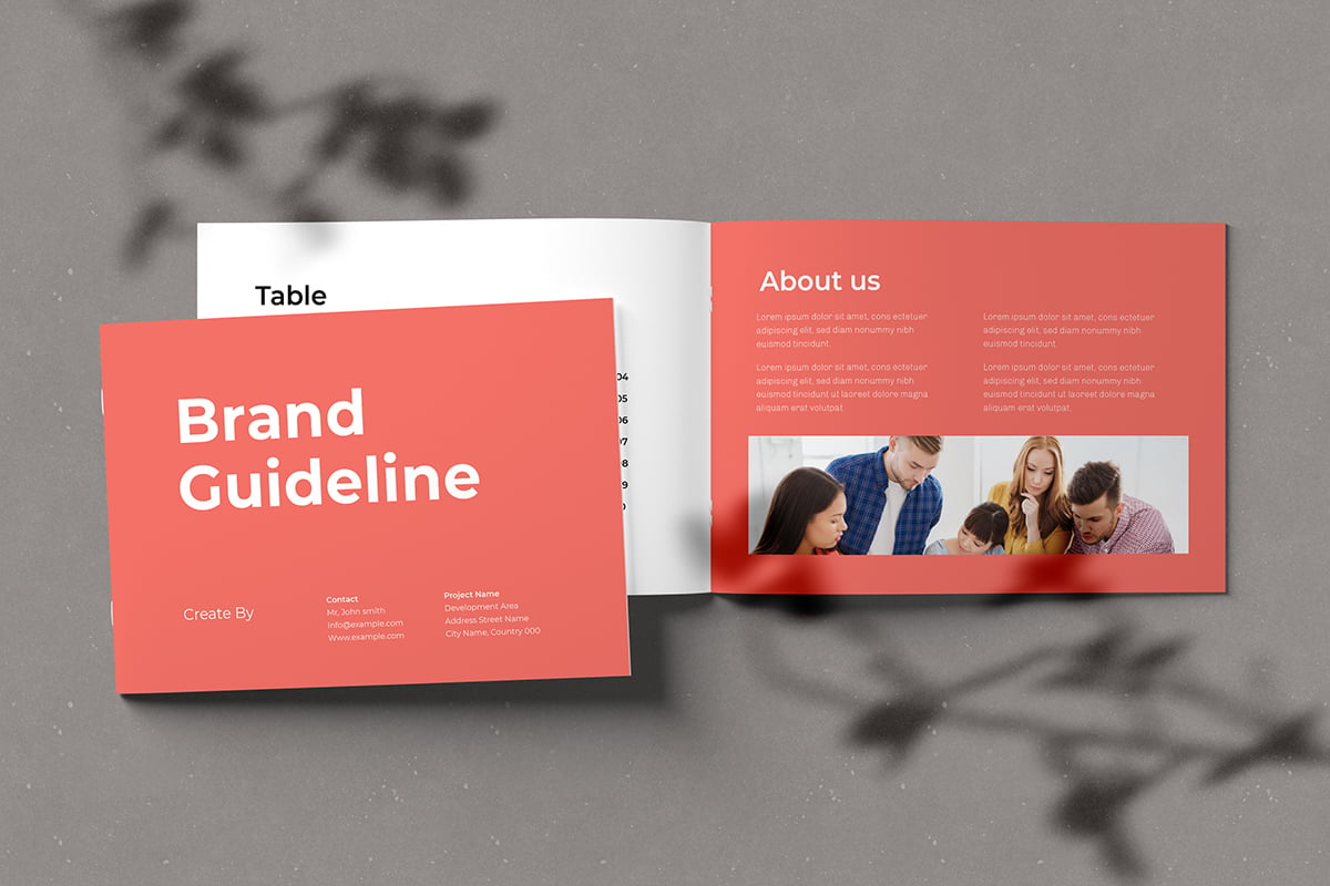 Template #353694 Guideline Brand Webdesign Template - Logo template Preview