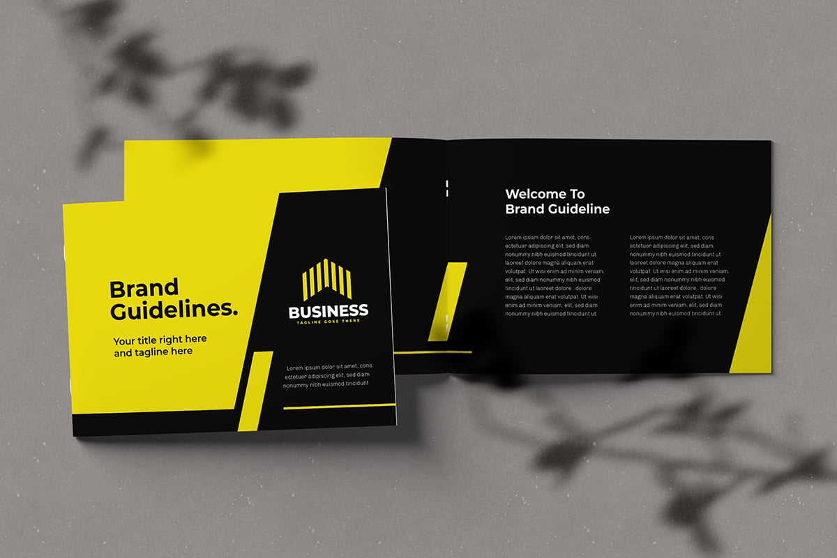 Template #353698 Guideline Brand Webdesign Template - Logo template Preview