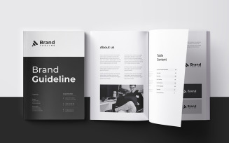 Brand Guidelines Layout Design