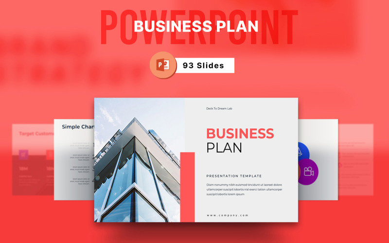 .Business Plan Presentation Template.. PowerPoint Template
