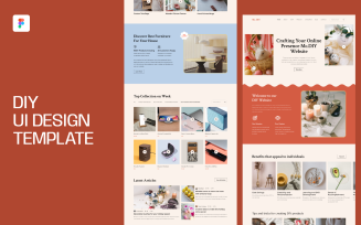DIY UI Design Website Template