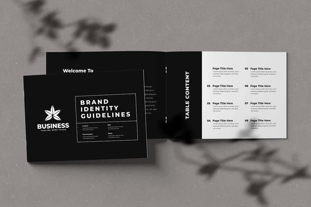 Template #353707 Guideline Brand Webdesign Template - Logo template Preview