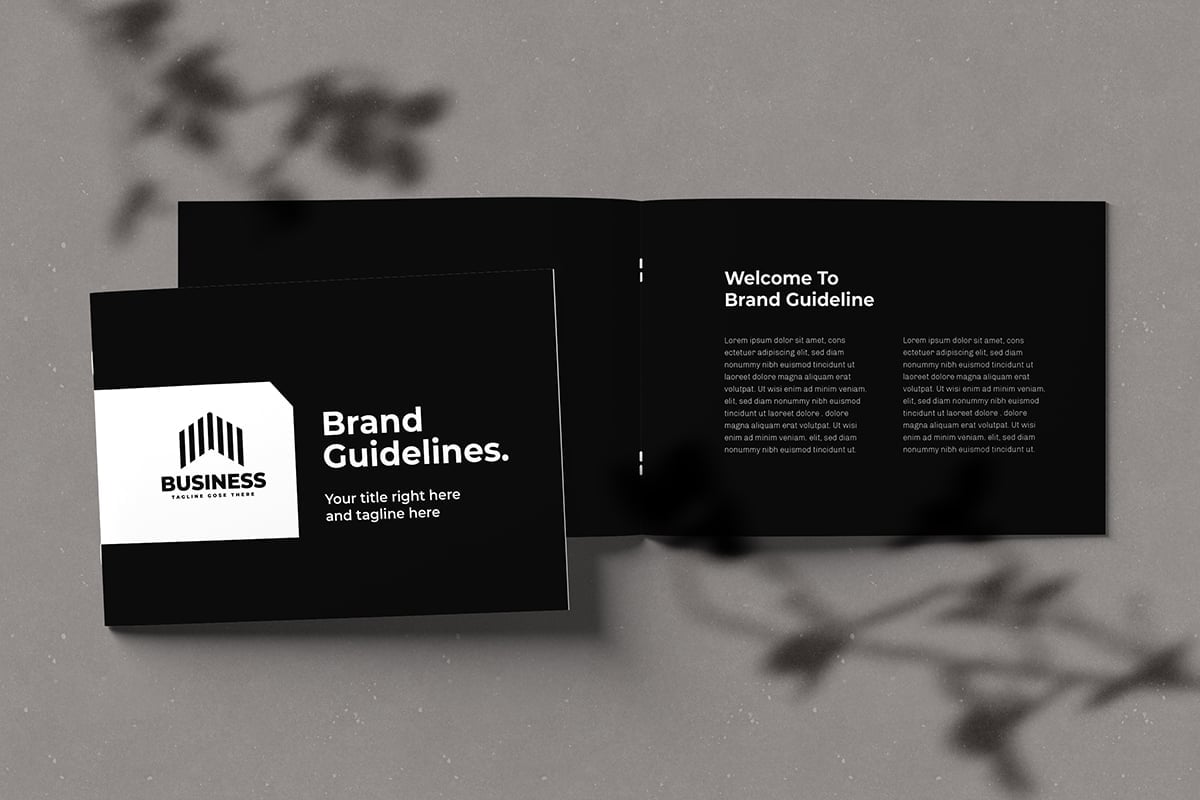 Template #353710 Guideline Brand Webdesign Template - Logo template Preview