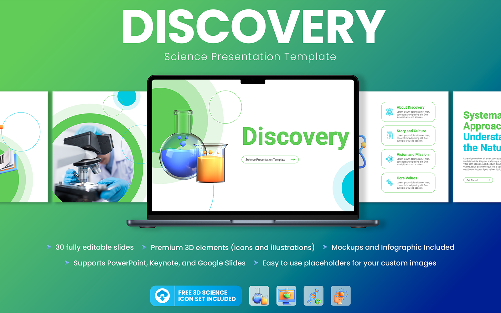 Template #353715 Science Scientist Webdesign Template - Logo template Preview