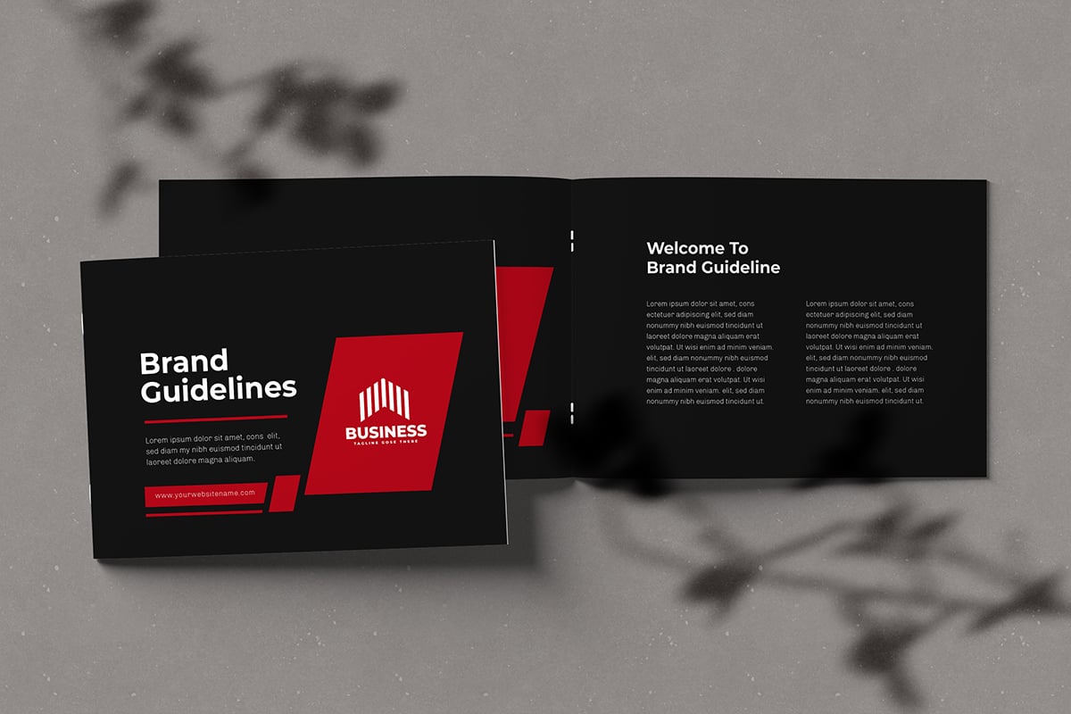Template #353757 Guideline Brand Webdesign Template - Logo template Preview