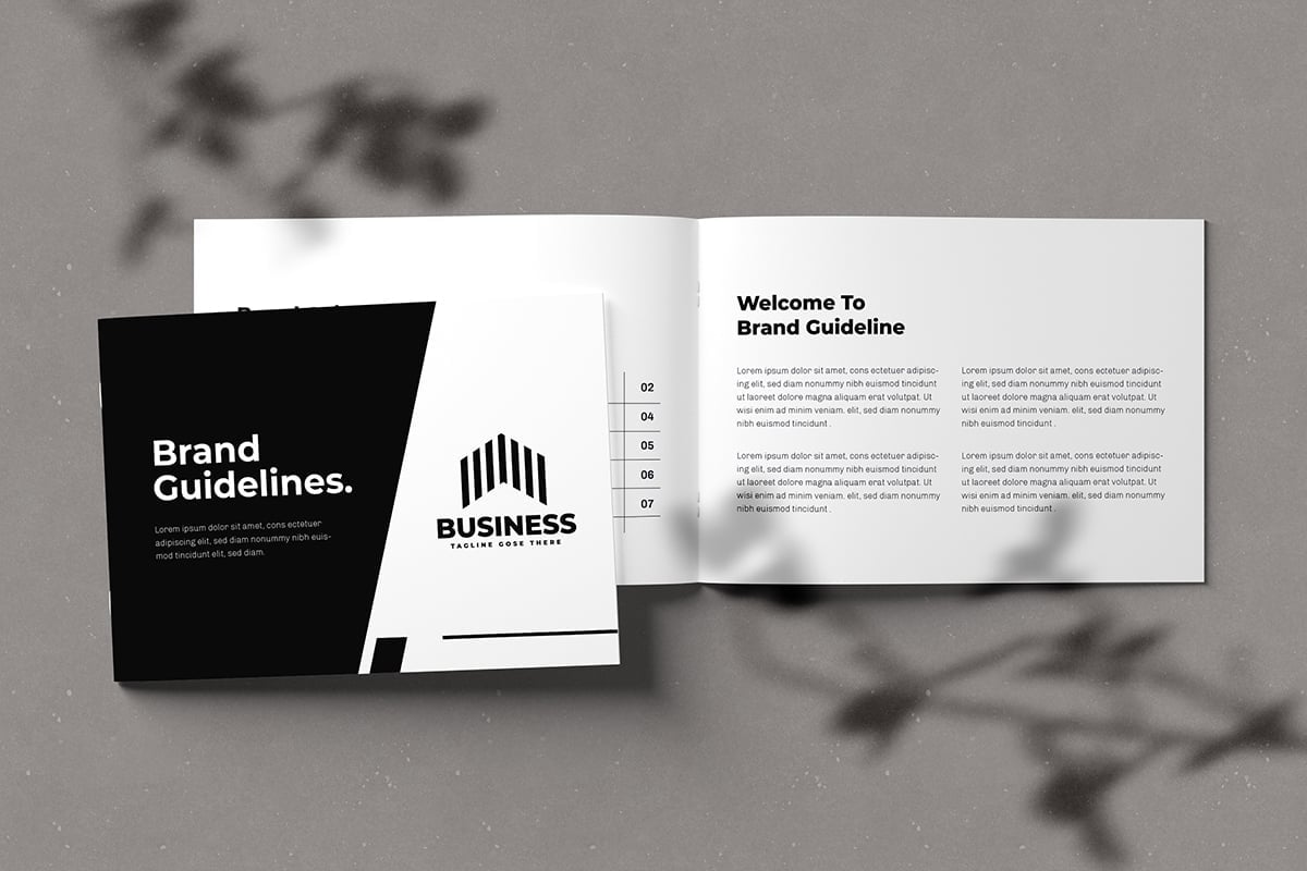 Template #353758 Guideline Brand Webdesign Template - Logo template Preview