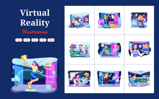 M388_ Virtual Reality Illustration Pack