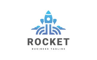Rocket Connect Logo Template
