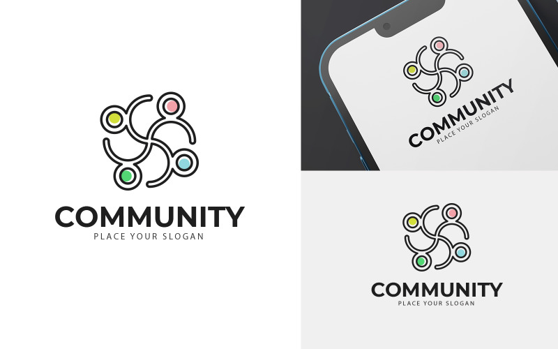Community Logo Design Template Logo Template