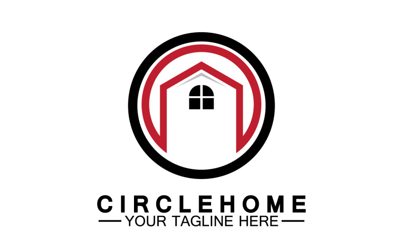 Home building house property logo vector v3 Logo Template